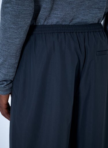 LN-CC® - Jil Sander: Elasticated Waist Trousers - Dark Grey Jil Sander Elasticated Waist Trousers Dark Grey jil0165008