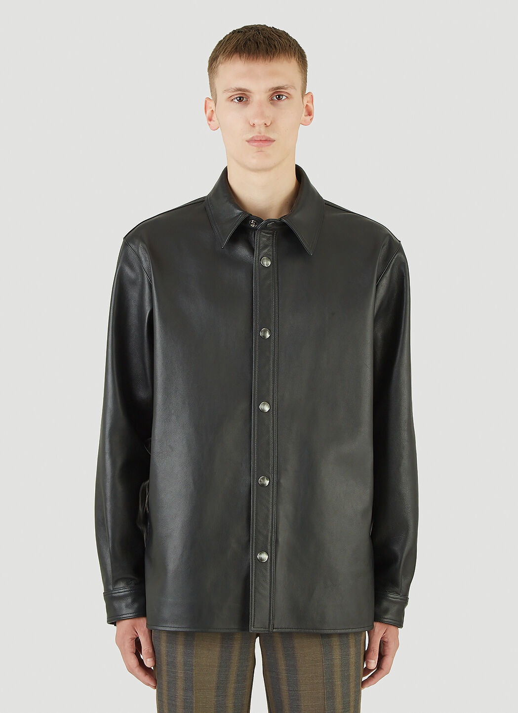 Acne studios leather best sale