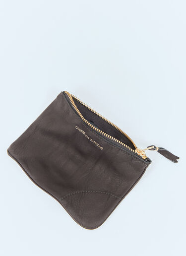 Comme des Garçons Wallet 워싱 마감 가죽 지갑 블랙 cdw0357009