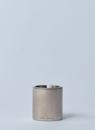 Rick Owens Imploded 戒指  银色 ric0259026