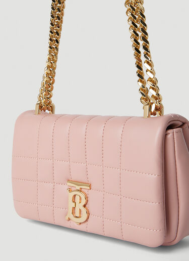 Burberry Lola Quilted Mini Shoulder Bag Pink bur0251047
