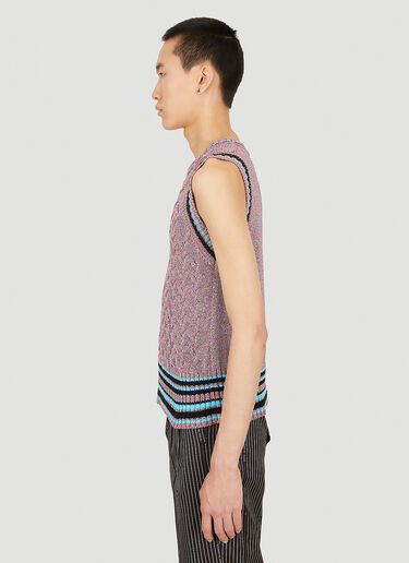 Vivienne Westwood Range Sleeveless Sweater Purple vvw0152018