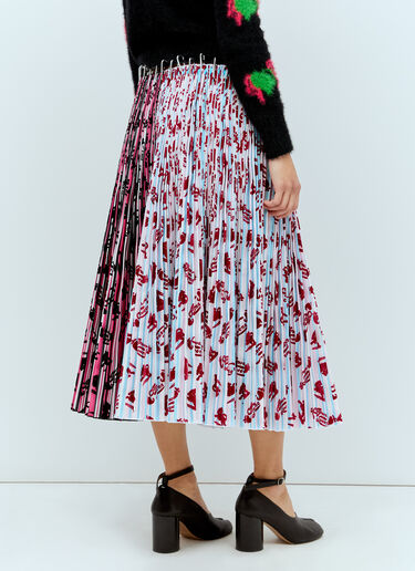 Chopova Lowena Daydream Midi Carabiner Skirt Pink cho0256005
