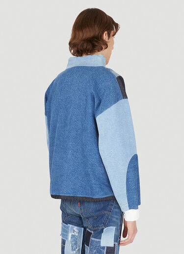 Drop 6 Patchwork Hooded Sweatshirt DRx FARMAxY FOR LN-CC x LEVI'S Drop 6 Patchwork Hooded Sweatshirt Blue dfl0347002