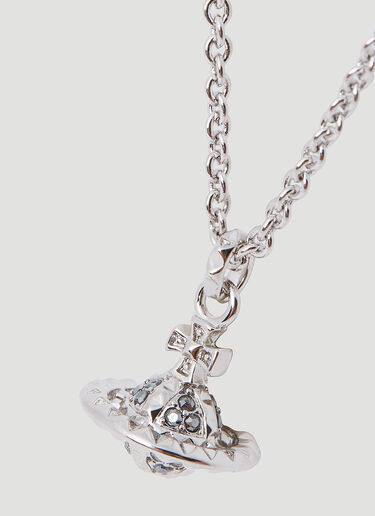 Mayfair Small Orb Necklace Vivienne Westwood Mayfair Small Orb Necklace Silver vvw0154015