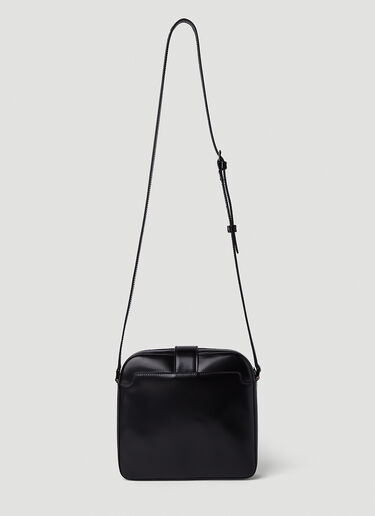 Versace V Greca Signature Crossbody Bag Black ver0150017