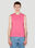 Martine Rose Shrunken Knit Vest Khaki mtr0252006