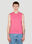 Martine Rose Shrunken Knit Vest Green mtr0152010