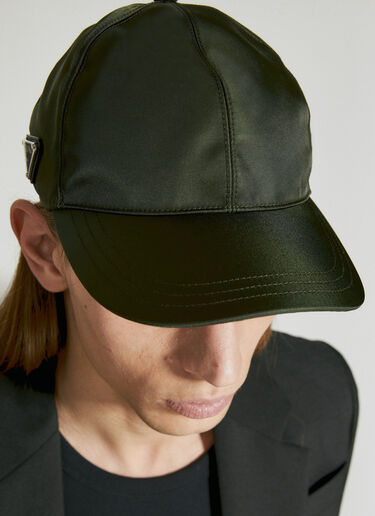Prada 再生尼龙棒球帽 绿色 pra0156019