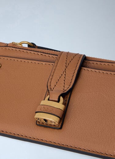 Chloé Paddington Small Card Holder Brown chl0264051