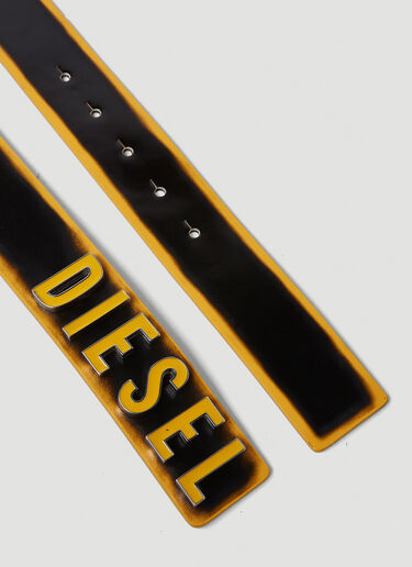 Diesel 字母腰带 黑色 dsl0350001