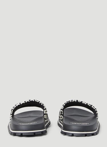 Monogram Slides Marc Jacobs Monogram Slides Black mcj0251020