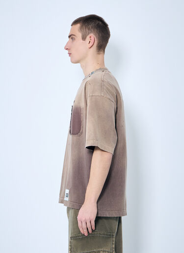 Maison Mihara Yasuhiro Sun Faded T-Shirt Brown mmy0158009