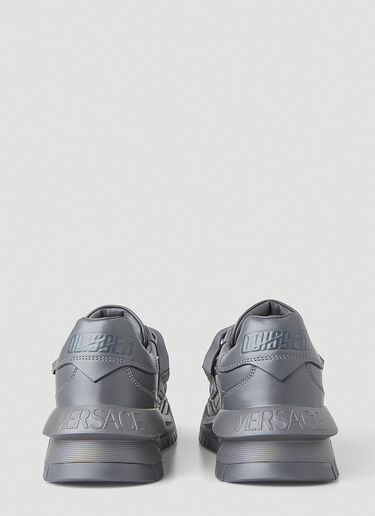 Versace SNEAKERS VITELLO NAPPATO Grey ver0150012