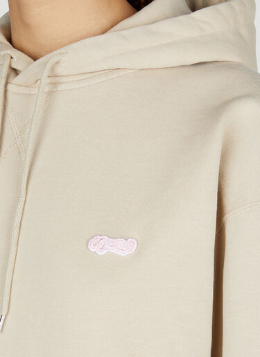 Balder Patch Hooded Sweatshirt Soulland Balder Patch Hooded Sweatshirt Beige sld0352020