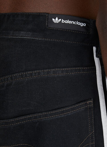 Balenciaga x adidas 宽松牛仔裤 黑色 axb0151010