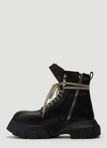 Army Bozo Tractor Boots Rick Owens Army Bozo Tractor Boots Black ric0143027