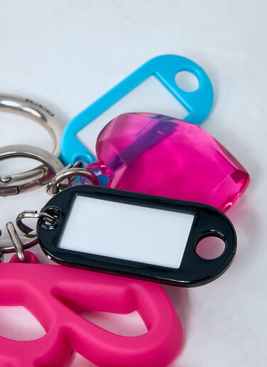 Balenciaga Hourglass Soft Big Souvenirs Keyring Pink bal0259038