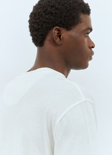 Jil Sander ロゴパッチTシャツ3枚セット ホワイト jil0155019