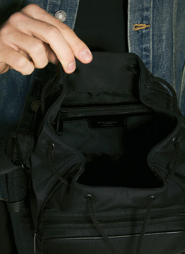 Saint Laurent Crossbody Bucket Bag Black sla0158032