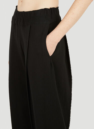 Issey Miyake Tapered Pants Black ism0251008