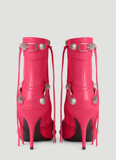 Balenciaga Cagole Boots Pink bal0252003