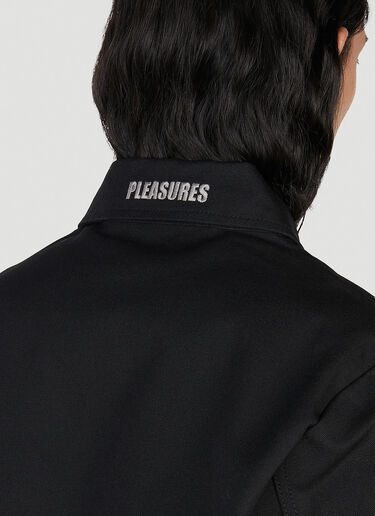 Pleasures Flirt Work Jacket Black pls0151007
