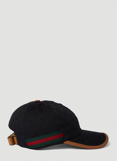 Gucci Monogram 帆布棒球帽 黑色 guc0351006