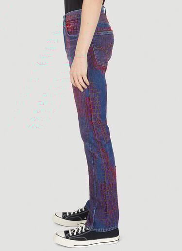 Drop 6 Web Stitch Jeans DRx FARMAxY FOR LN-CC x LEVI'S Drop 6 Web Stitch Jeans Blue dfl0347005