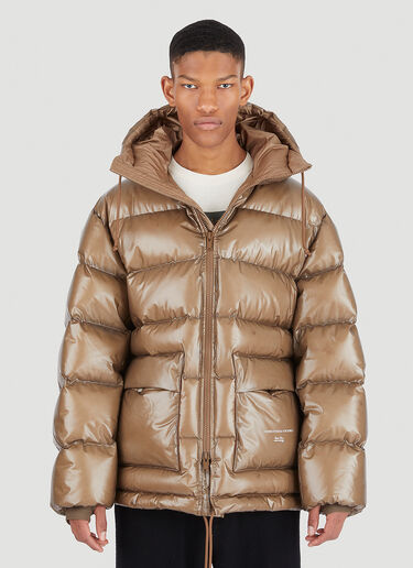 UNDERCOVER Quilted Down Jacket Brown und0146006