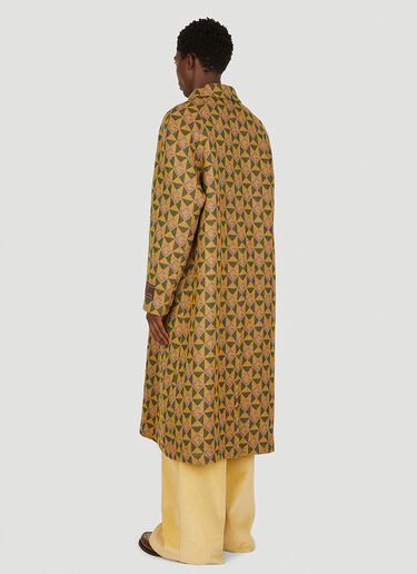 Gucci G Rhombi Coat Yellow guc0151027