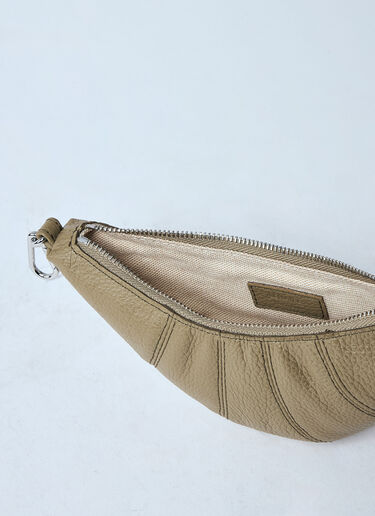 Lemaire Croissant Coin Pouch Crossbody Bag Khaki lem0360005