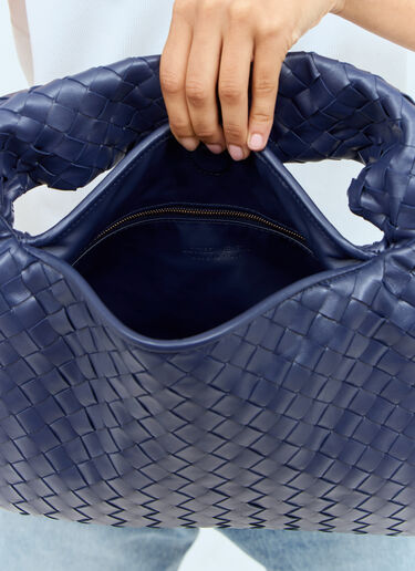 Bottega Veneta 小号 Hop 单肩包 藏蓝 bov0257060