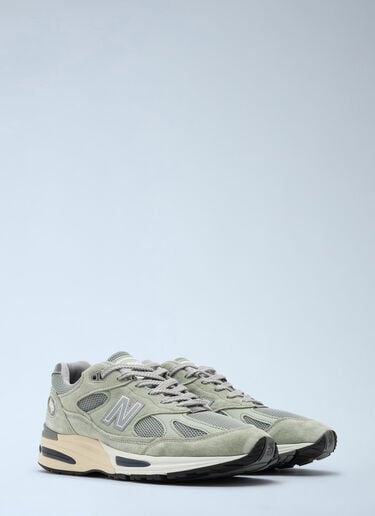 LN-CC® - New Balance: Made in UK 991v2 Sneakers - Green New Balance Made in UK 991v2 Sneakers Green new0364008