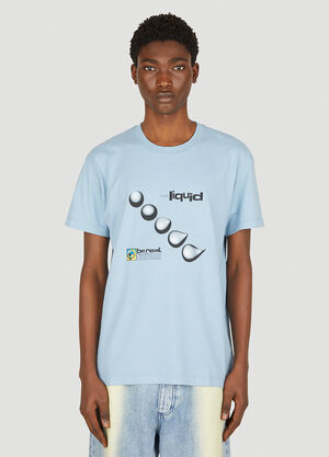 Eytys Jay Liquid T-Shirt Light Blue eyt0351016