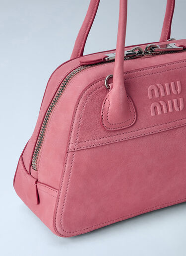 LN-CC® - Miu Miu: Nappa Vivant Handbag - Pink Miu Miu Nappa Vivant Handbag Pink miu0266028