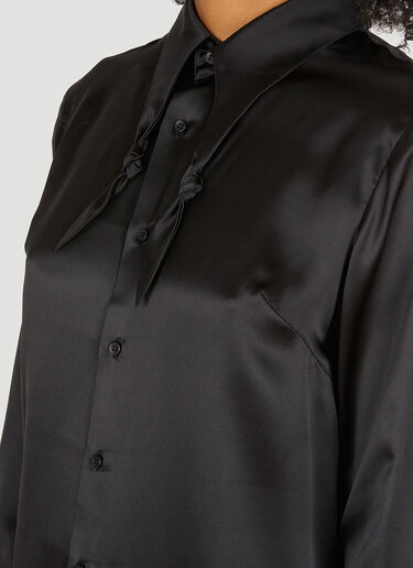 Ottolinger Knotted Collar Blouse Black ott0250015