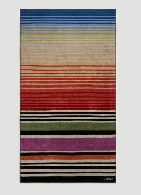 Missoni Home Ayrton Beach Towel Orange wps0642139