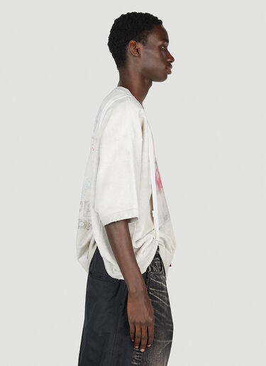 Maison Mihara Yasuhiro Suspender T-shirt White mmy0152013