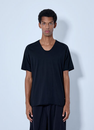 LN-CC® - Kiko Kostadinov: Astro Short Sleeves T-Shirt - Black Kiko Kostadinov Astro Short Sleeves T-Shirt Black kko0165008