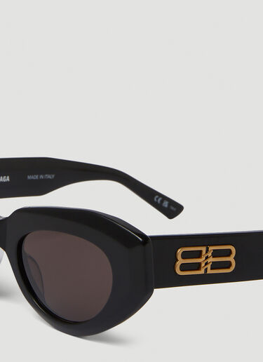 Balenciaga Rive Gauche 猫眼形太阳镜 黑 bal0249141