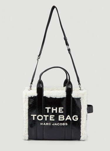 Marc Jacobs Shearling Small Tote Bag Black mcj0247056
