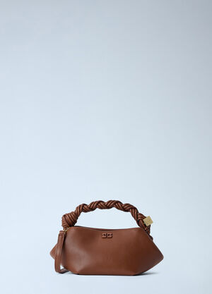 GANNI Bou Mini Handbag Brown gan0266027
