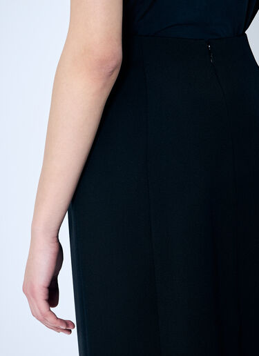 Balenciaga Hourglass Maxi Skirt Black bal0259008