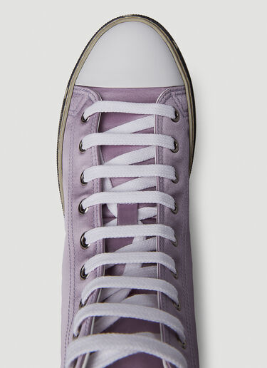 Saint Laurent 말리부 새틴 스니커즈 라일락 sla0250071