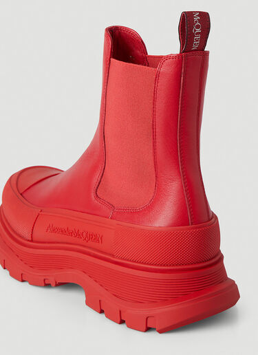 Tread Chelsea Boots Alexander McQueen Tread Chelsea Boots Red amq0146032