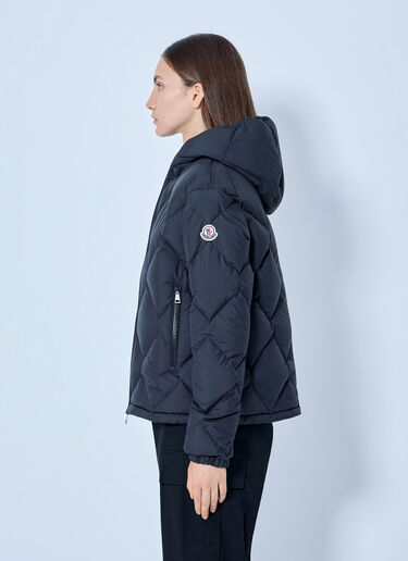 LN-CC® - Moncler: Arvouin Hooded Diamond-Quilted Short Down Jacket - Black Moncler Arvouin Hooded Diamond-Quilted Short Down Jacket Black mon0266004
