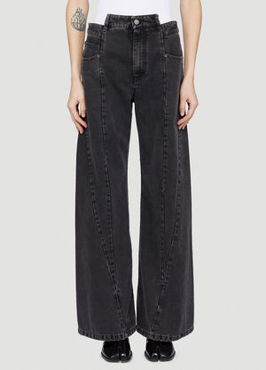 Maison Margiela Panel Construction Jeans Black mla0241024
