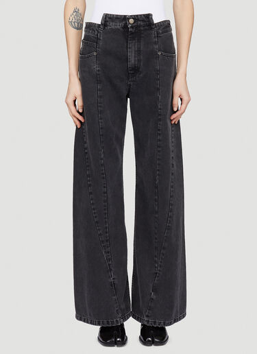Panel Construction Jeans Maison Margiela Panel Construction Jeans Black mla0241024