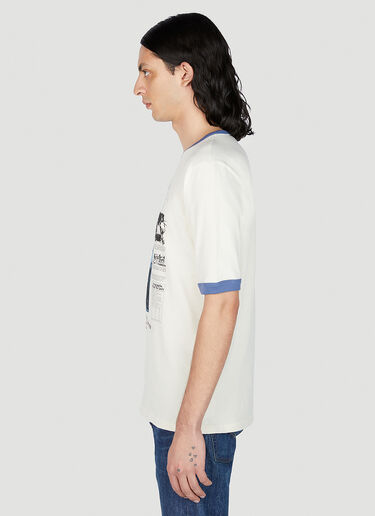 Levi's 1970S Ringer T 恤 乳白色 lvs0151019